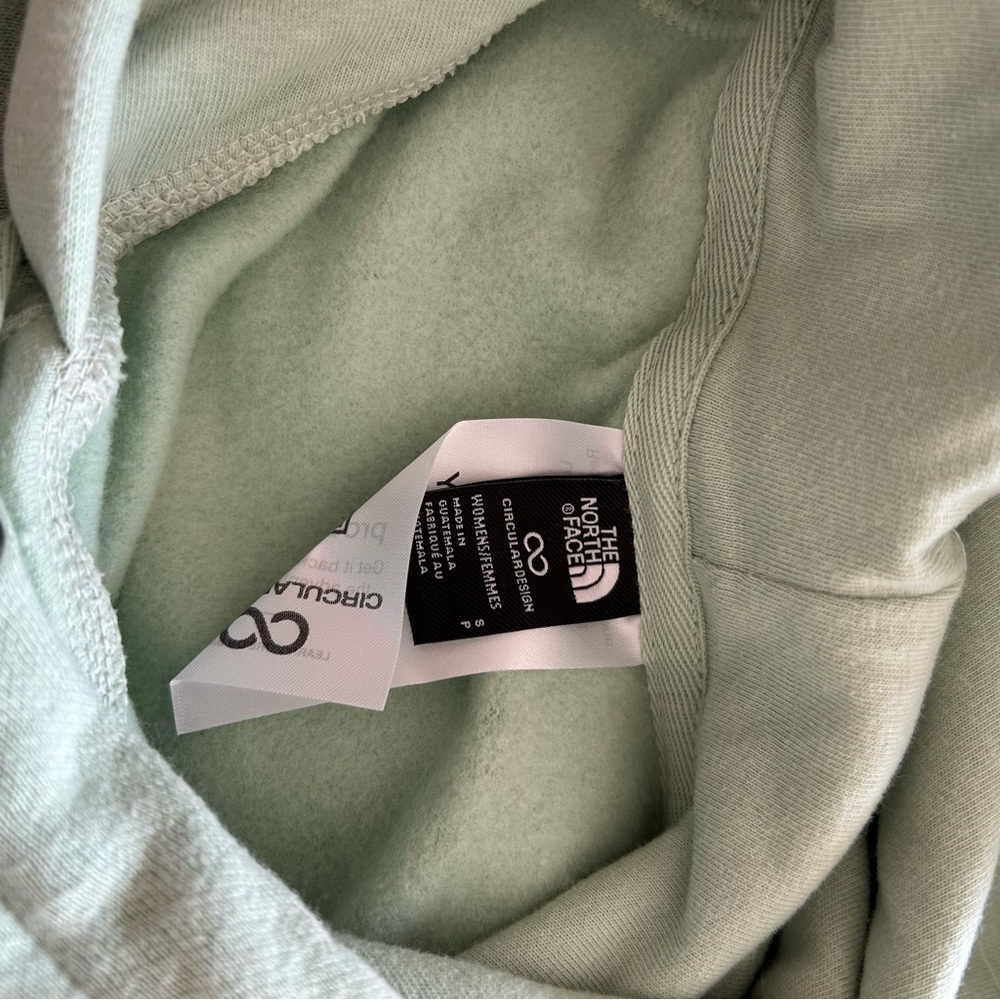 NEW The North Face Evolution pullover fleece hoodie in Misty Sage Size S - Picture 10 of 13